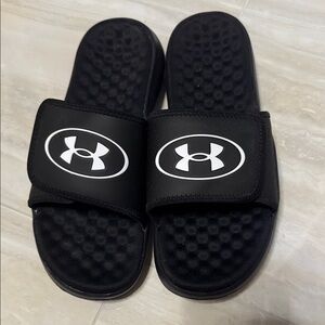 Under Armour Mens Black Slide sandals